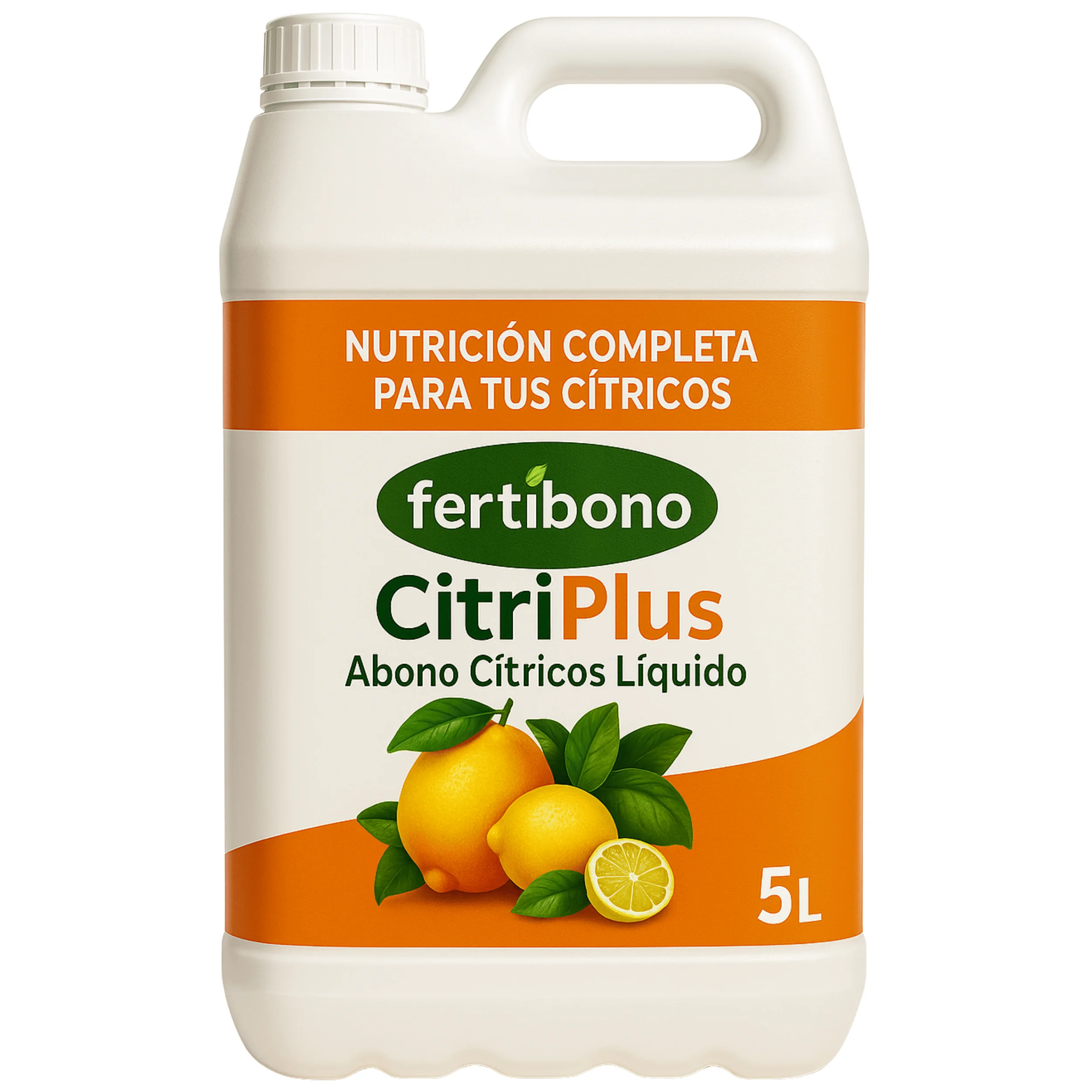 Fertibono citriplus: citrus fertilizer, (1l), rich in iron, zinc, calcium, manganese, magnesium, amino acids and npk - organic