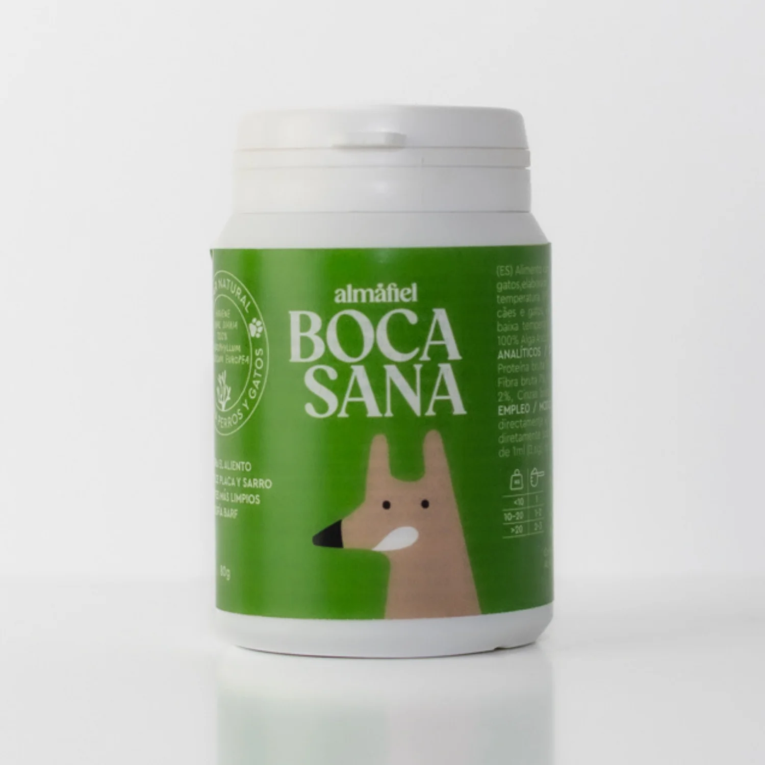 Boca Sana | Ascophyllum Nodosum | Reductor Mal Aliento Perros | Quita Sarro y Limpia Dientes sin Cepillo | Higiene Dental de Perros Y Gatos
