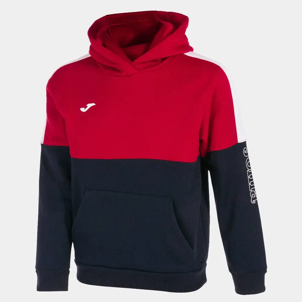 Sudadera Joma Part Marino Rojo con Capucha 500597.306 para Entrenamiento y Uso Diario