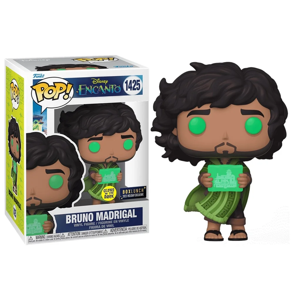 FUNKO POP! ENCANTO - BRUNO MADRIGAL CON PROFECÍA (GITD) (EXCLUSIVO), 74457, Nº1150, TIENDA CON LICENCIA OFICIAL