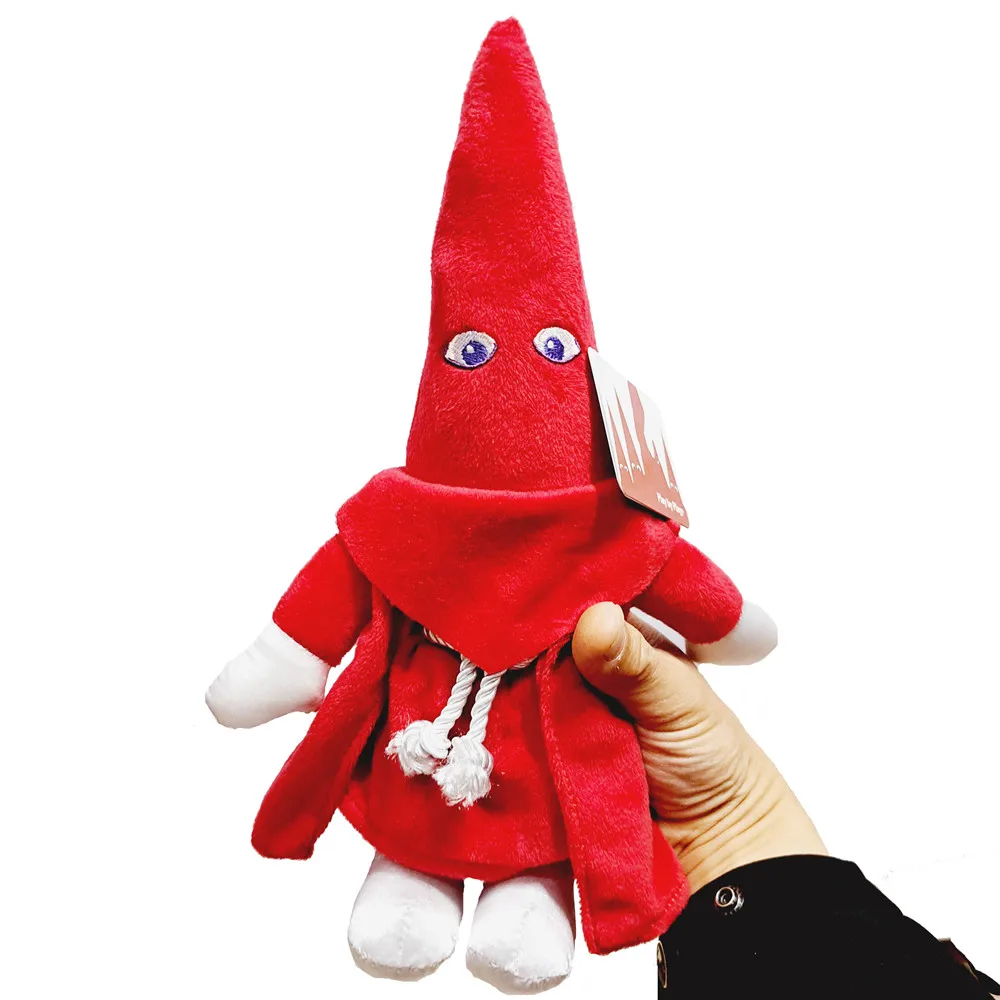 Soft NAZARENO plush, Easter, black, red, lilac, green, white, light blue, measures 35x20cm,cm,fespu