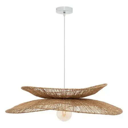 Lámpara colgante "alara" yute beige d69,5cm / Lampara de techo