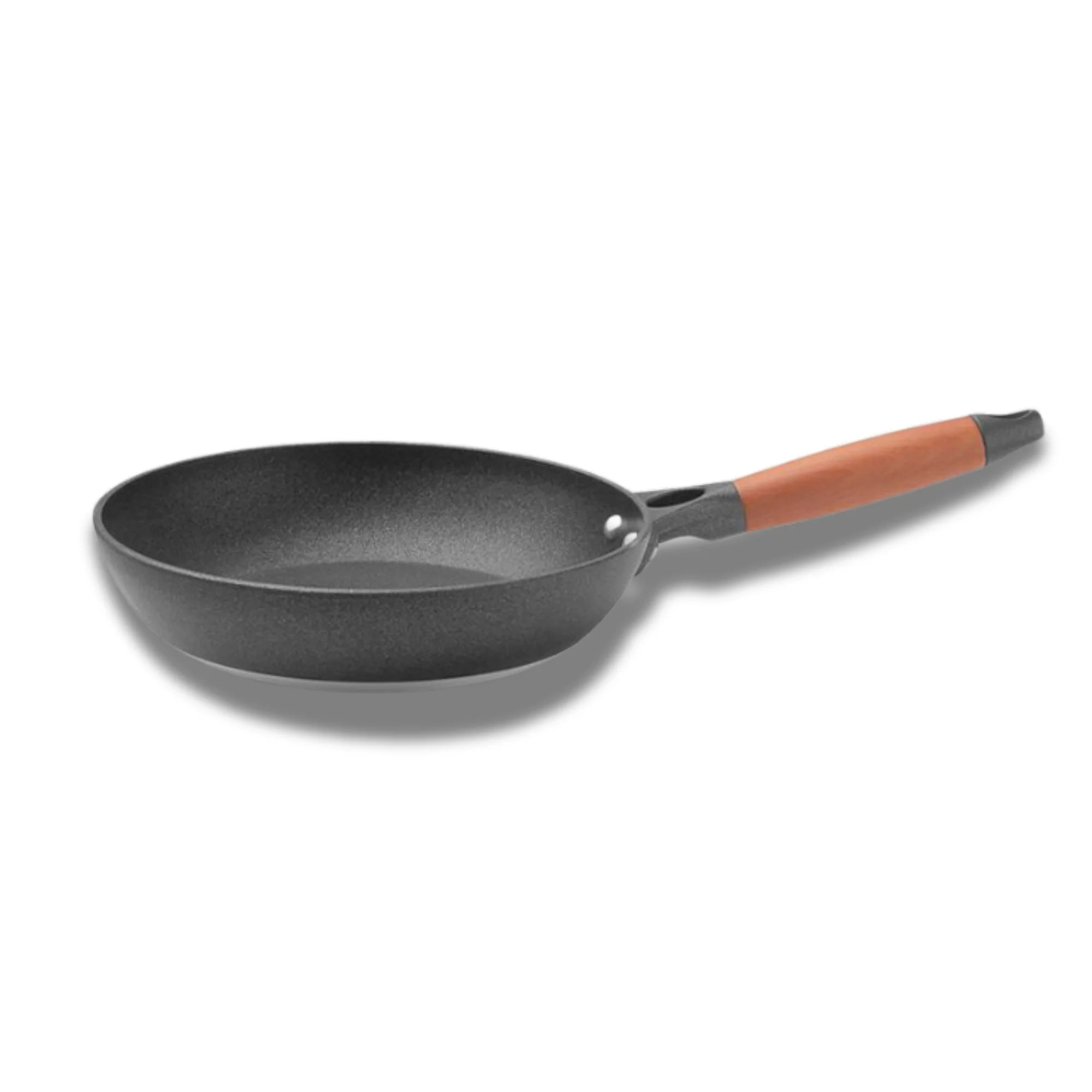 Sartén Nadur Oroley - Diseño Premium, Aluminio Forjado Ecológico, Full Inducción, Mango de Madera, Fabricada en Portugal