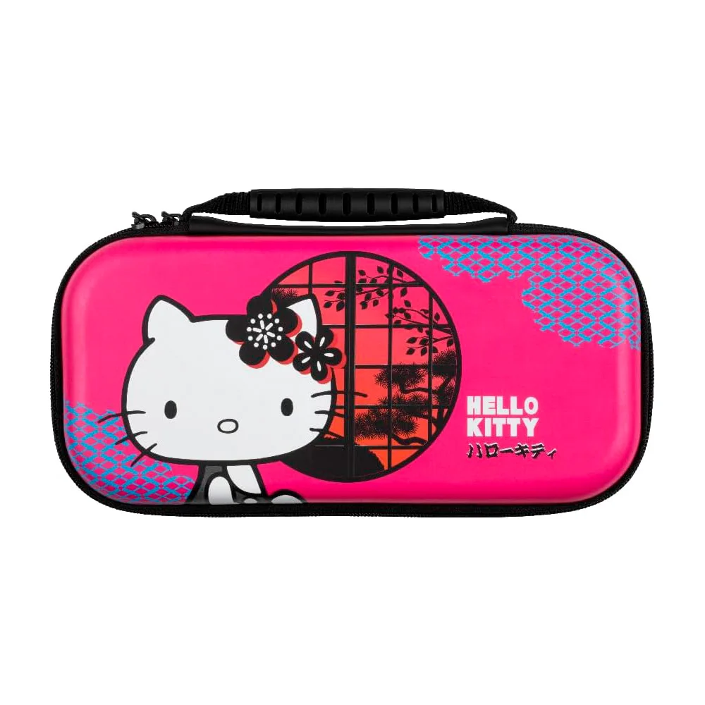 HELLO KITTY Japan pink KONIX Nintendo Switch-brand new-new cover for Nintendo Switch and Switch olod-Konix-Hello Kitty case-Hello Kitty Bag official license