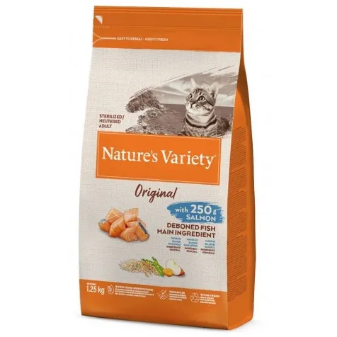 Nature`s Variety Original Sterilized Salmón Adult Gatos 3 Kg