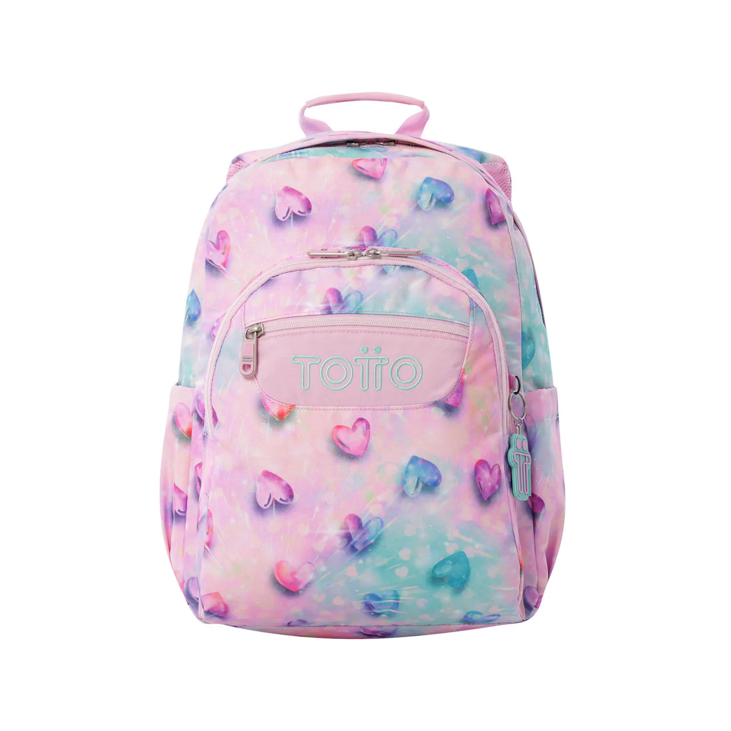 Totto Mochila escolar   Acuareles -Dimensiones:33 x 44 x 14 cm-Material:Poliester reciclado