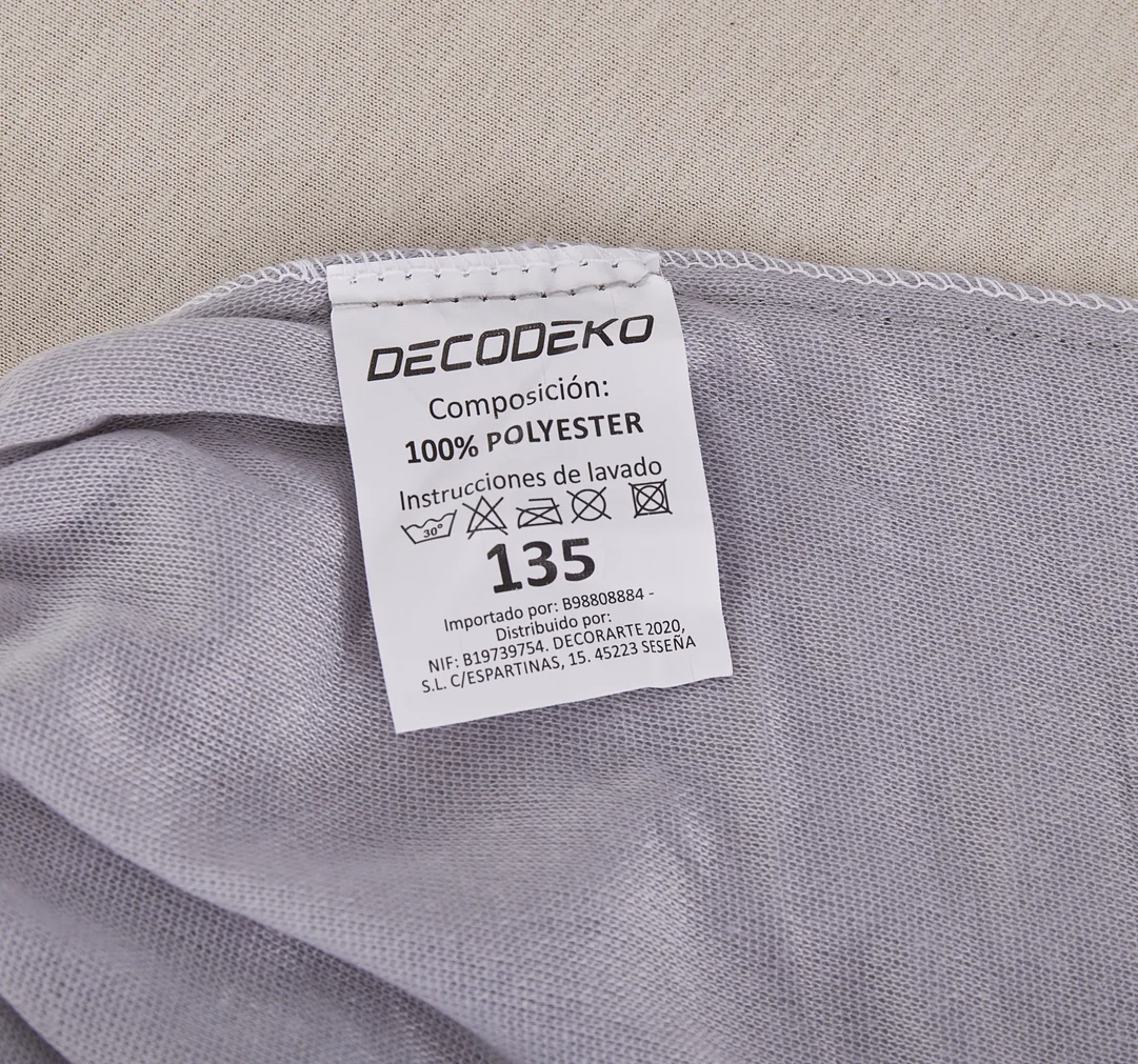 Decodeko 3-Piece Sheet Set - Winter Collection, 100% Polyester Microfiber, Adjustable Fitted Sheet, Top Sheet, and Long Pillowcase, available in sizes 90, 105, 135, and 150 cm, soft geometric design for elegant bedding. #7
