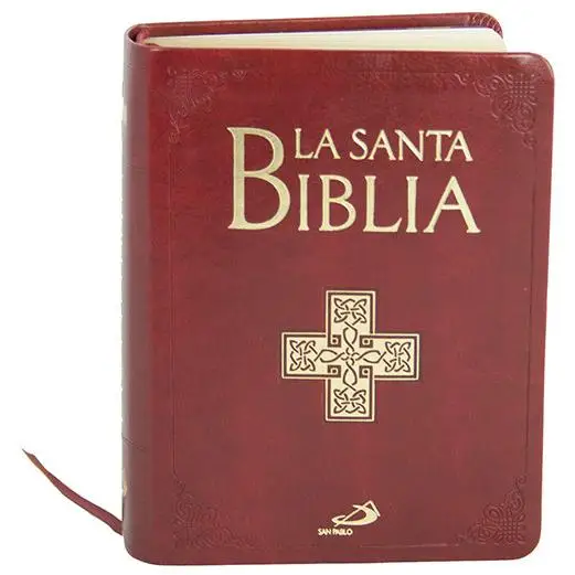 Libro SANTA BIBLIA - EDICION DE BOLSILLO - LUJO LA Editorial SAN PABLO