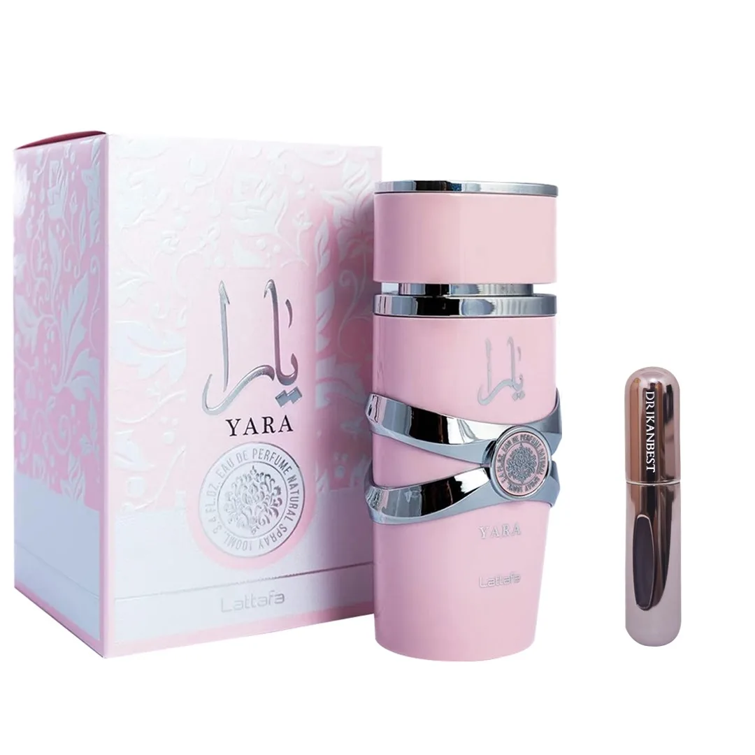 Yararosa,LattafaOud,perfumeárabe(ORIGINAL)paramujer,delargaduración,100ml+REGALOAtomizador5MLDRIKANBESTRecargable-AliExpress