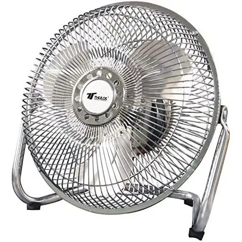 Thulos Ventilador de Suelo 9" 38W 3 Velocidades Cabezal Inclinable