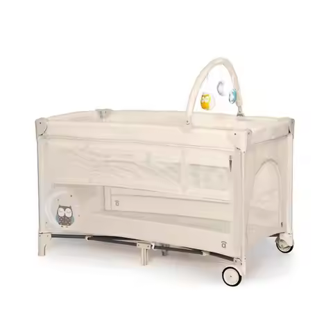 Asalvo Cuna de Viaje Complet Duo con base elevable