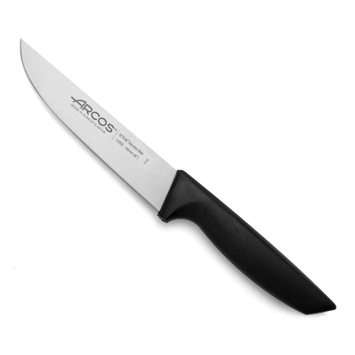Arcos Cuchillo De Cocina Niza 135300 De Acero Inoxidable Nitrum Y Mango De Polipropileno Con Hoja De 15 Cm En Blíster - Imagen 4