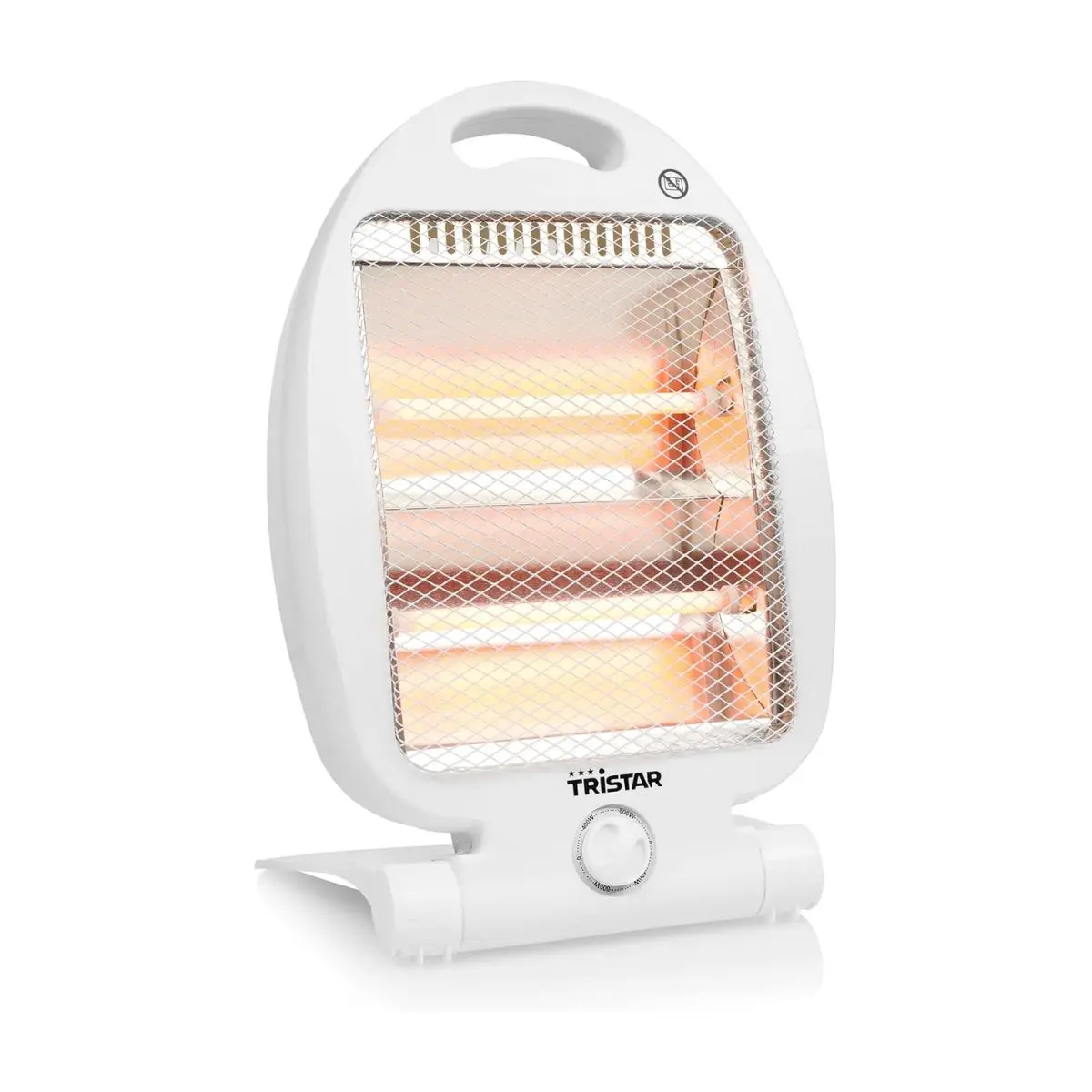 Calefactor Tristar KA-5128 800W 2 temperaturas inclinable blanco 39,5x26x16,5 cm