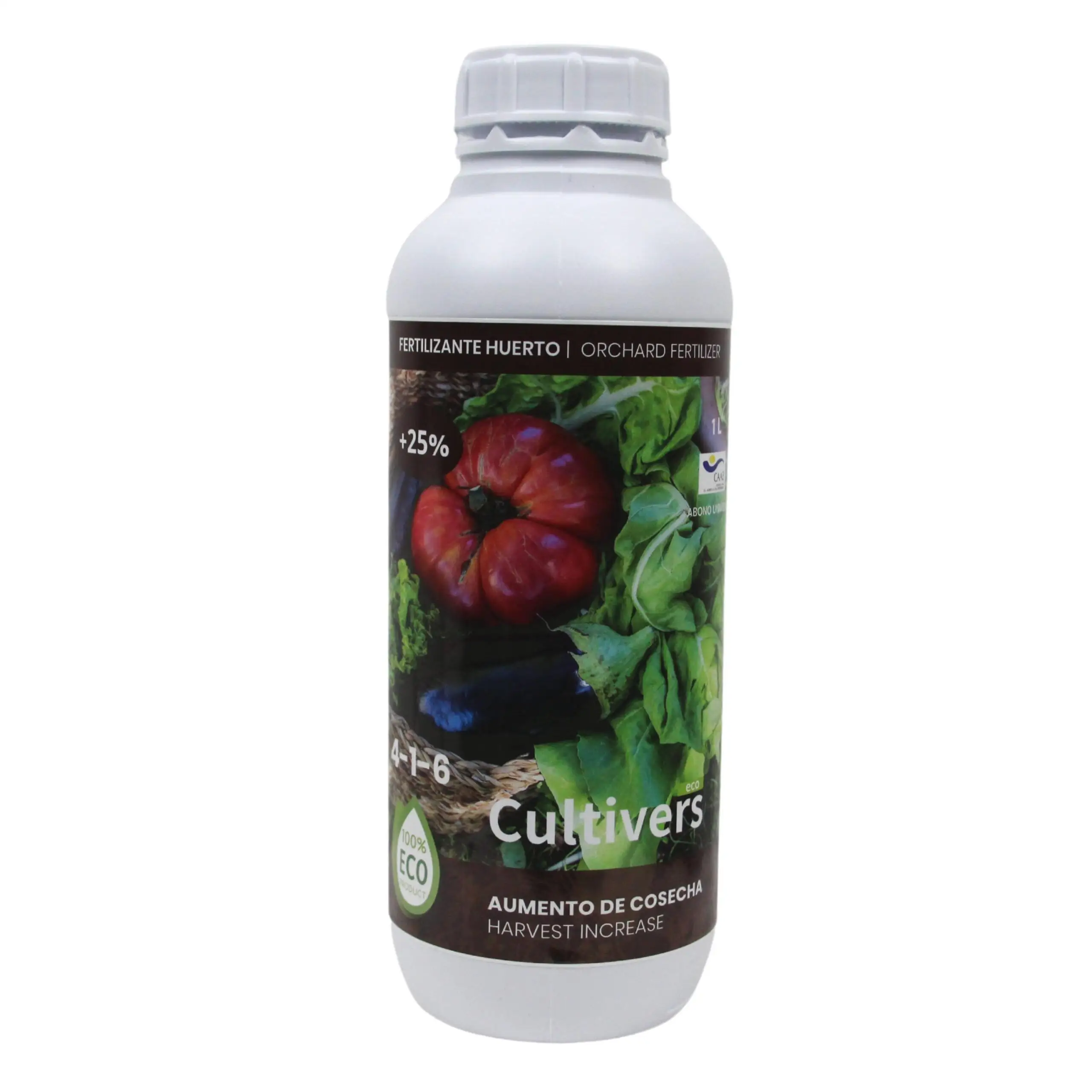 CULTIVERS Abono Frutales Líquido Ecológico 1 L
