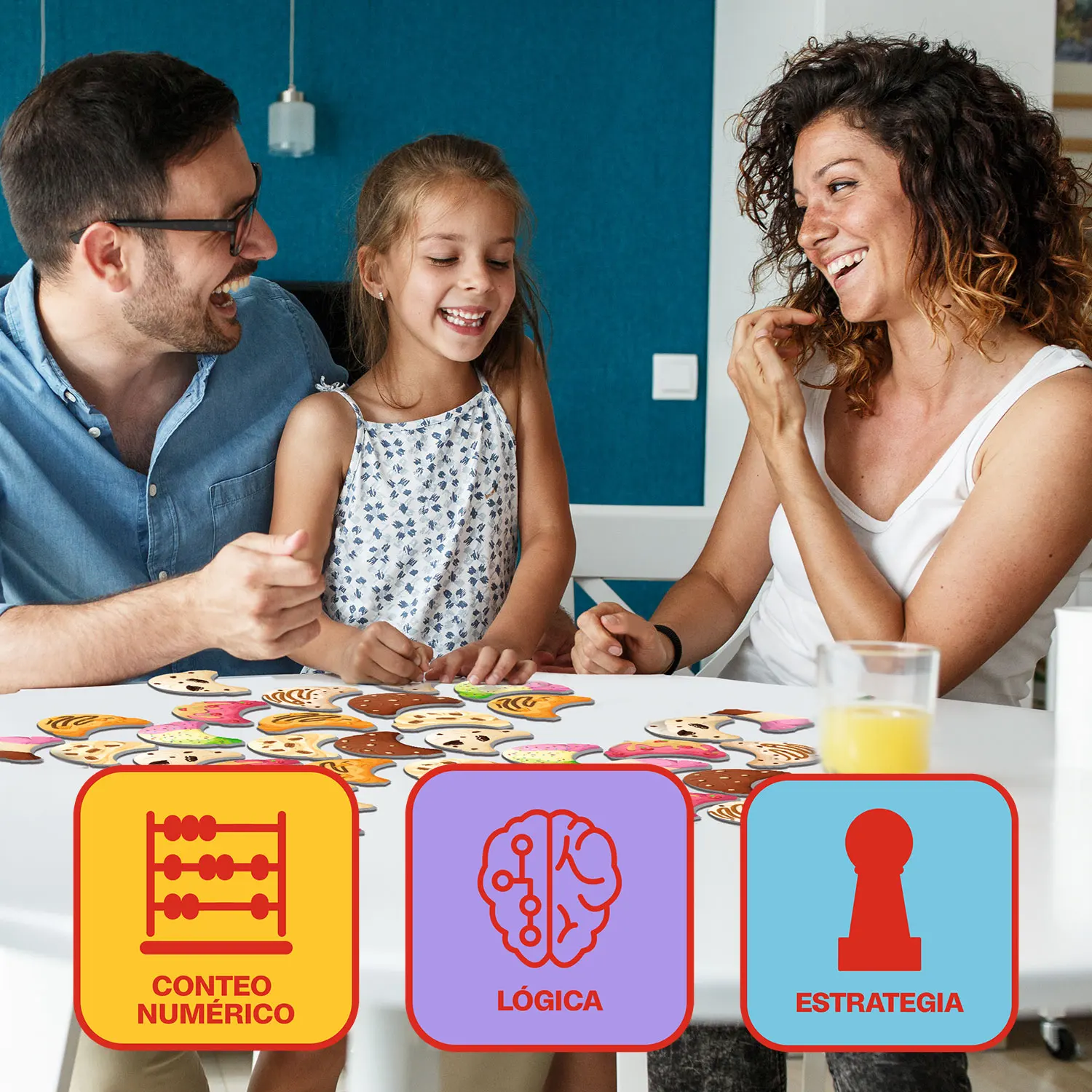 Ludilo-Lots of Cucurucho Table Games Children 6 Years Or More Educational Games 6 Years Or More Children's Games 2 to 4 Players Game Table 10 Min #3