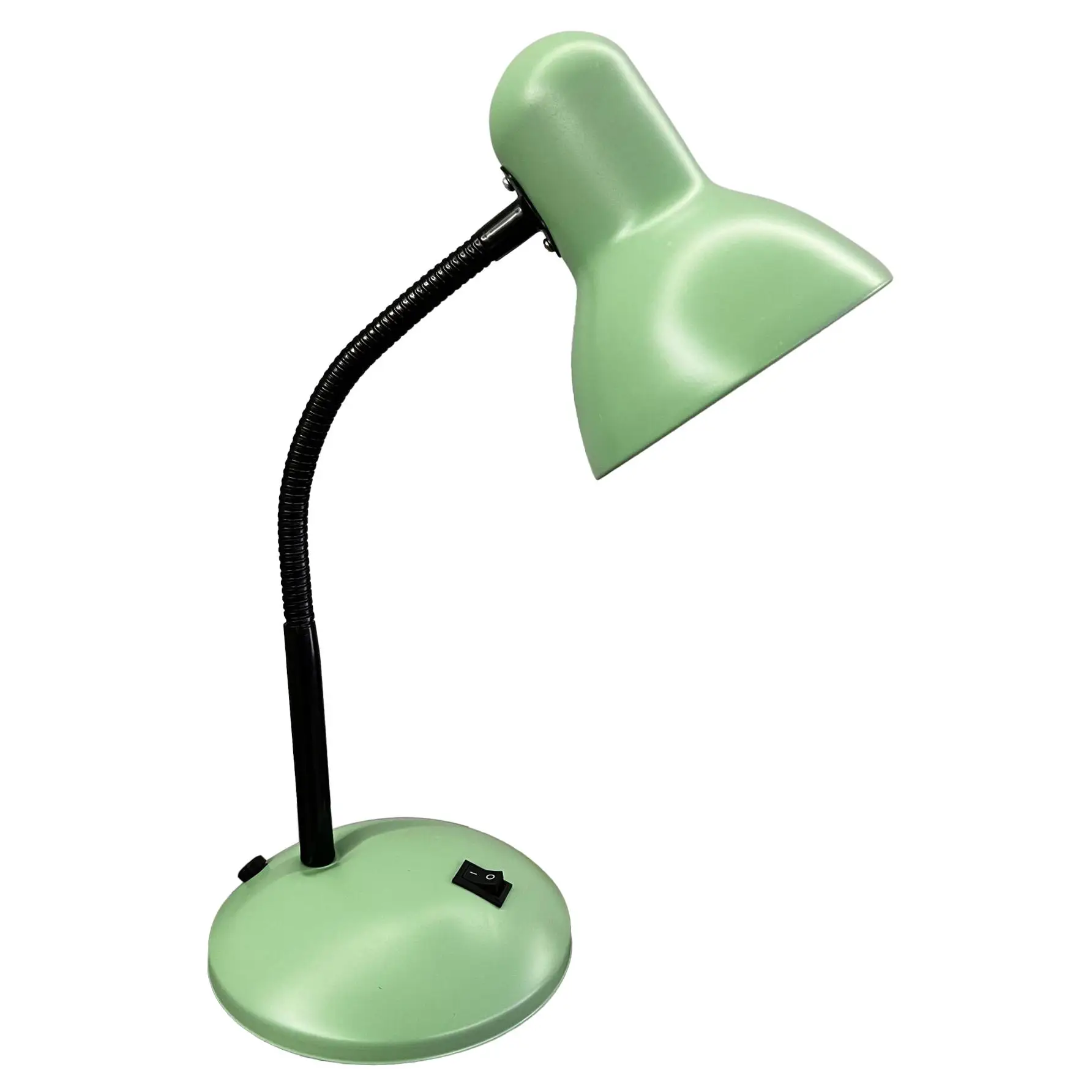 BEL AIR HOME - Lámpara de Escritorio PISA de metal con interruptor ON/OFF y base E27 para mesa de trabajo o mesita de noche, iluminación óptima y diseño moderno