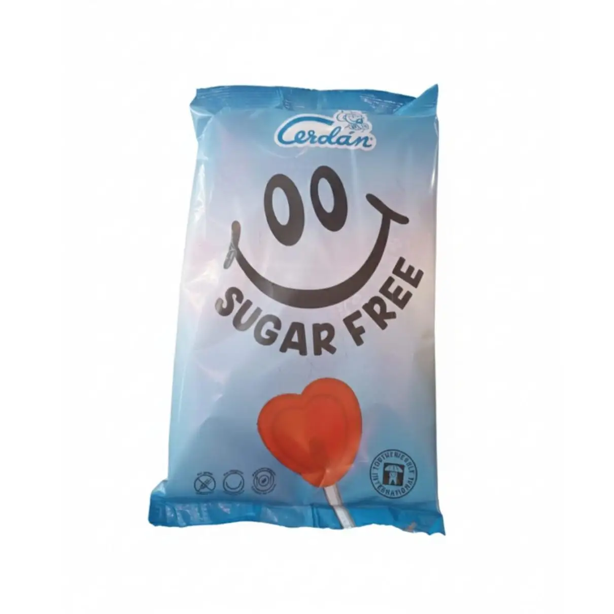 Piruletas Corazón Sin Azúcar” de Caramelos Cerdán vienen en tarros de aprox. 125 unidades¡Disfrute de la dulzura sin preocuparse por los azúcares añadidos! Nuestras piruletas corazón sin azúcar son