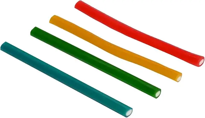 Fini Rellenitos 4 Colores Brillo | Regaliz Relleno | Estuche 200 Uds | Dulces de Alta Calidad | Diversión Asegurada