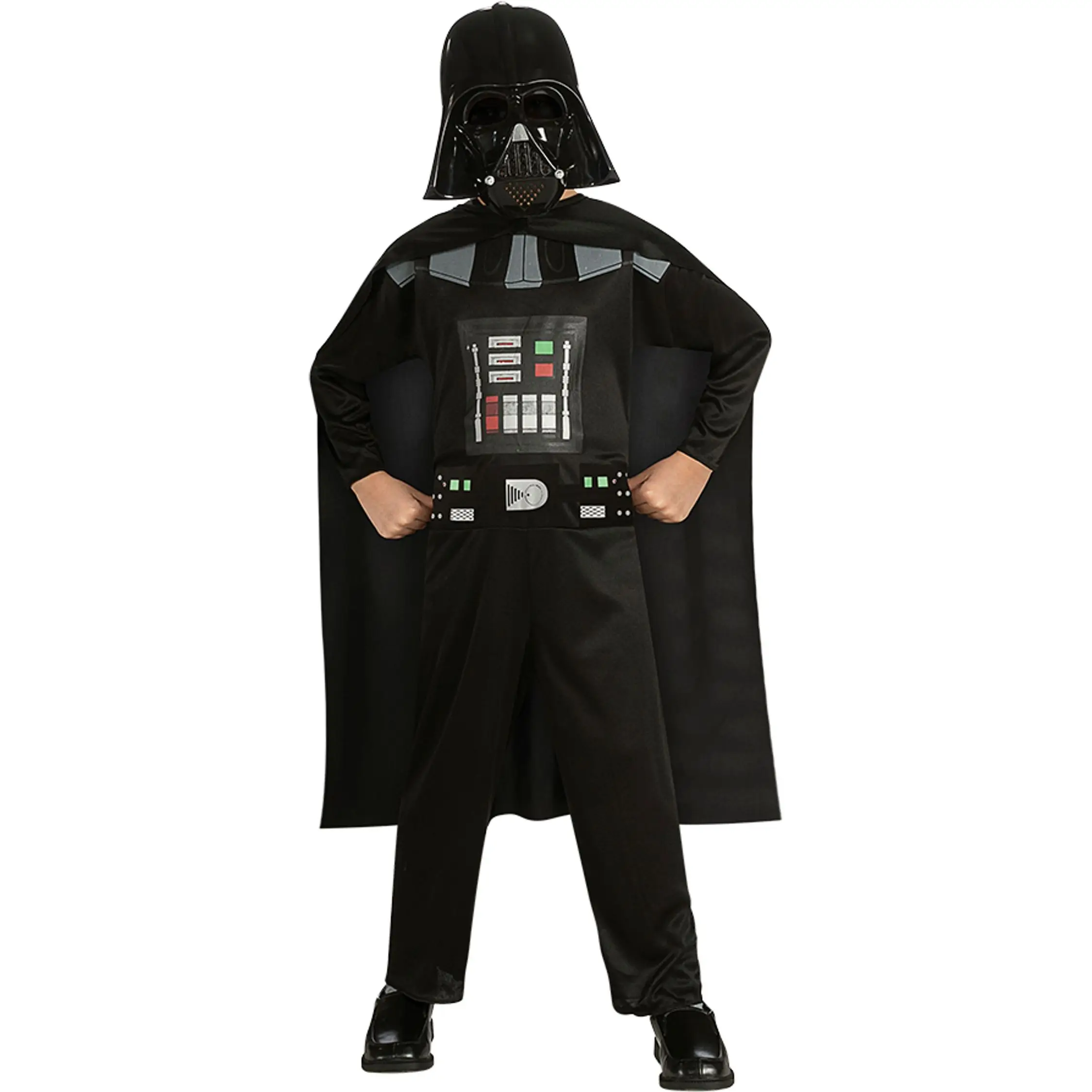 Rubies - Disfraz Darth Vader Opp En Caja Infantil - Disfraz Personajes Saga Star Wars Licencia Oficial - Disfraz De Personajes Icónicos Diseño Auténtico Star Wars - Disfraz Darth Vader Opp En Caja
