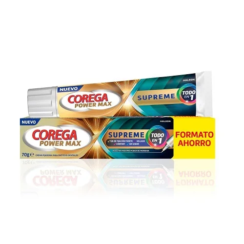 Corega Supreme Crema Fijadora Protesis Dentales 70 g