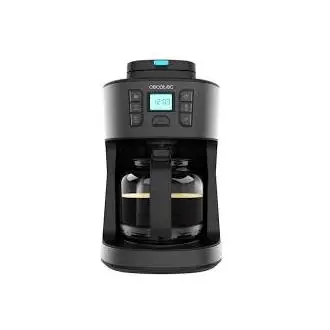 Cecotec 1855 Coffee 66 Grind & Drop 12 cups digital drip Coffee maker 1 8 L 1086 W stainless steel finish and aroma intensifier