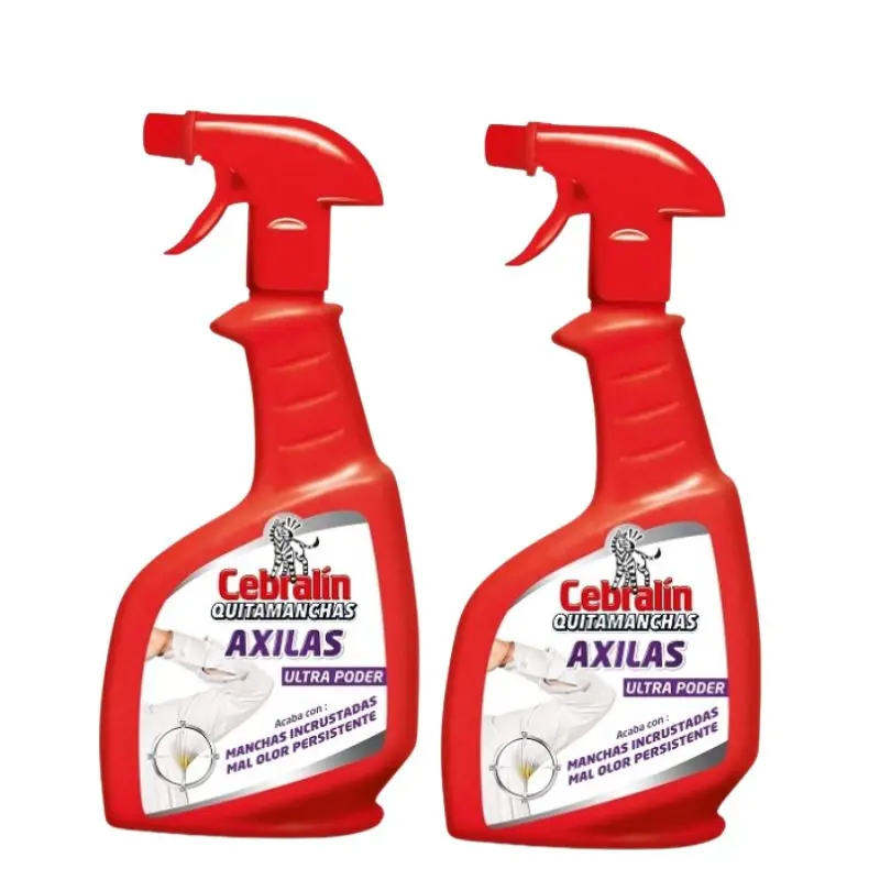 Cebralin Quitamanchas Axilas 800 ml (2 Unidades) - Elimina Manchas Amarillas y Blancas de Sudor y Antitranspirante【ROUA】
