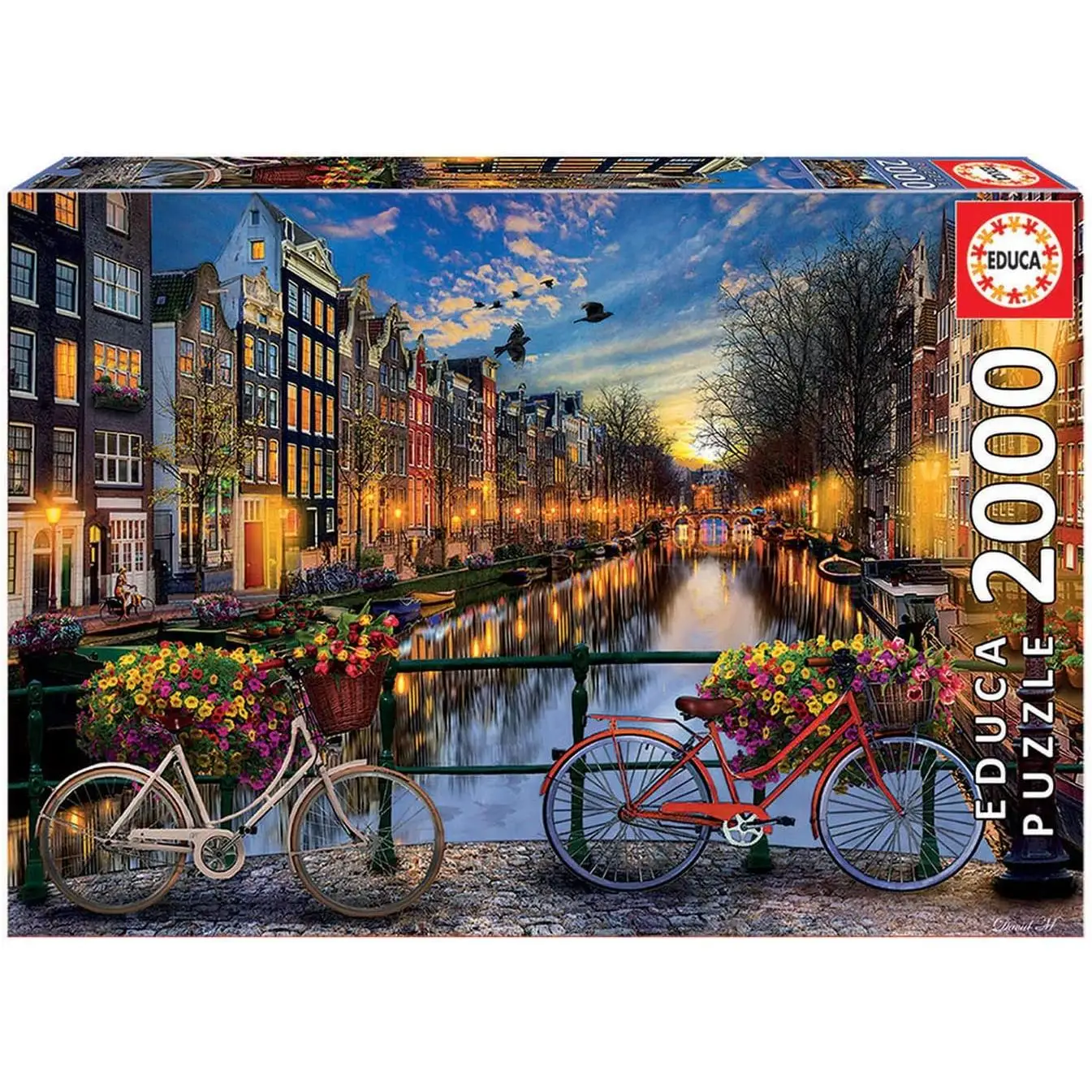 Educa Borrás Puzzle Educa Borrás 2000 Piezas Amsterdam
