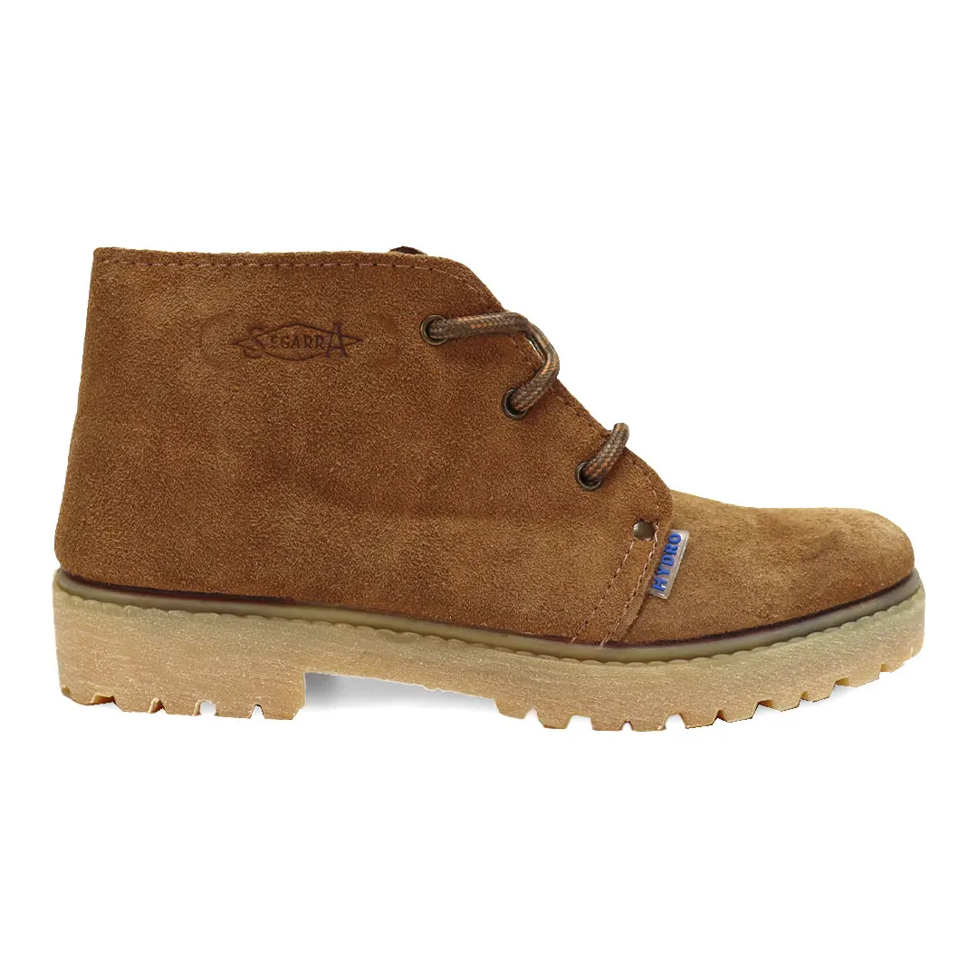 Botas 102 ARENA Segarra de Piel Hidrofugada – Antideslizantes, Resistentes y Cómodas – Suela Caucho TIMBER y Plantilla EVA – Trabajo y Outdoor