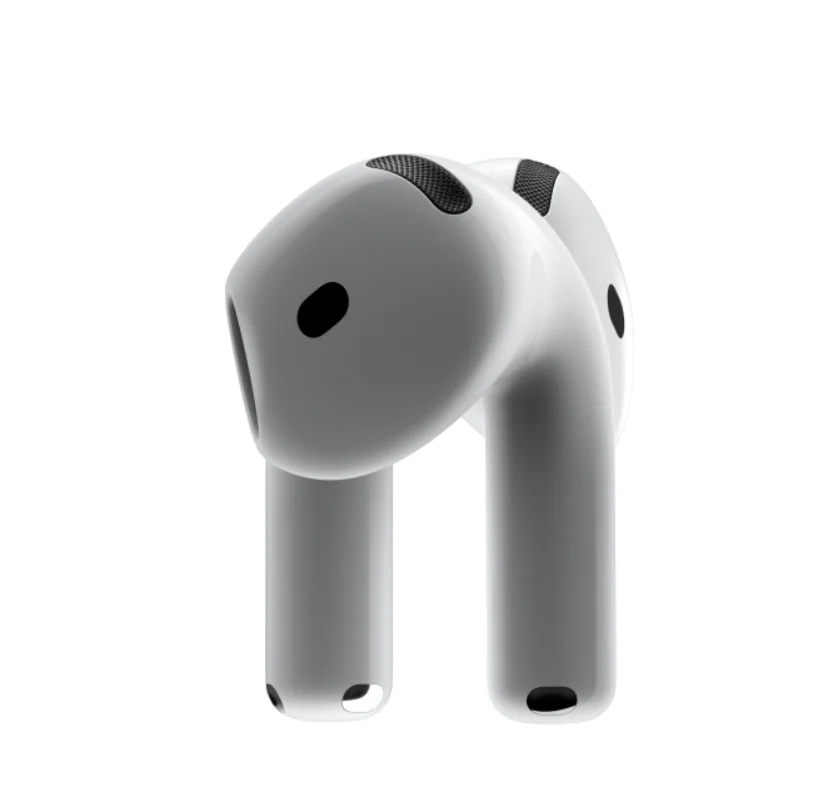 Auriculares Inalámbricos Apple AirPods 4 , Bluetooth 5.3, Chip H2, Audio Espacial y Estuche de Carga USB-C, hasta 30 Horas de Batería, Resistentes al Agua y Sudor 4