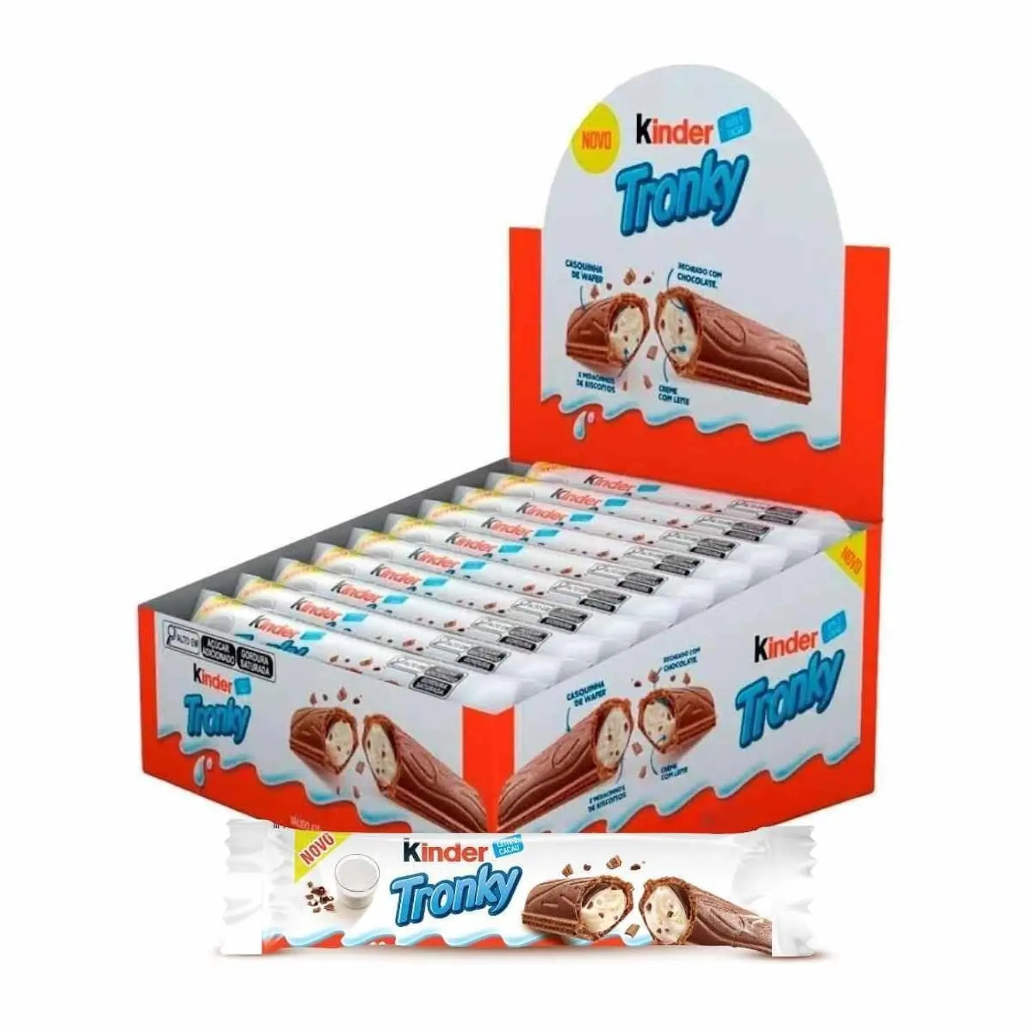 Kinder tronky chocolatina - box of 48 chocolates