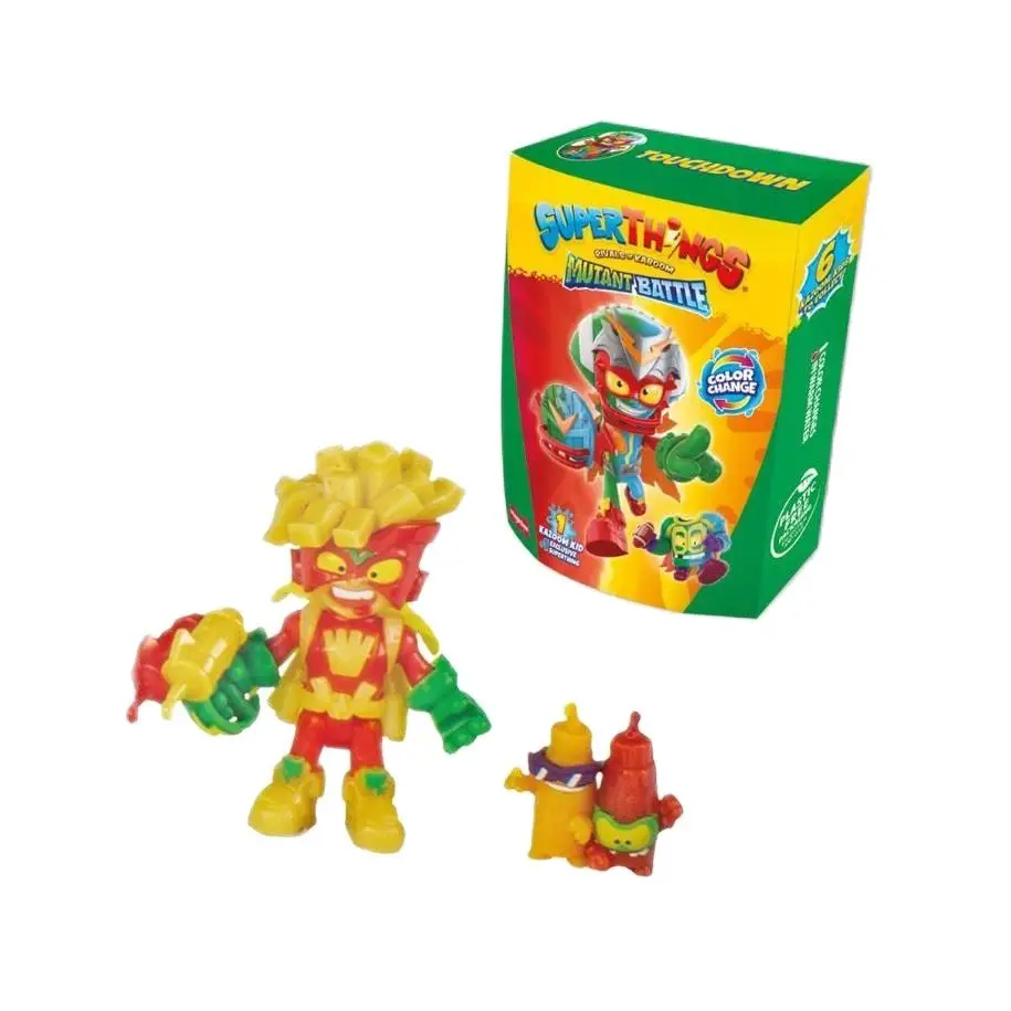 Kazoom Kids with 1 SuperThings and 1 combat accessory, Series 12 Mutant Battle-random doll (Variant 1 unit)