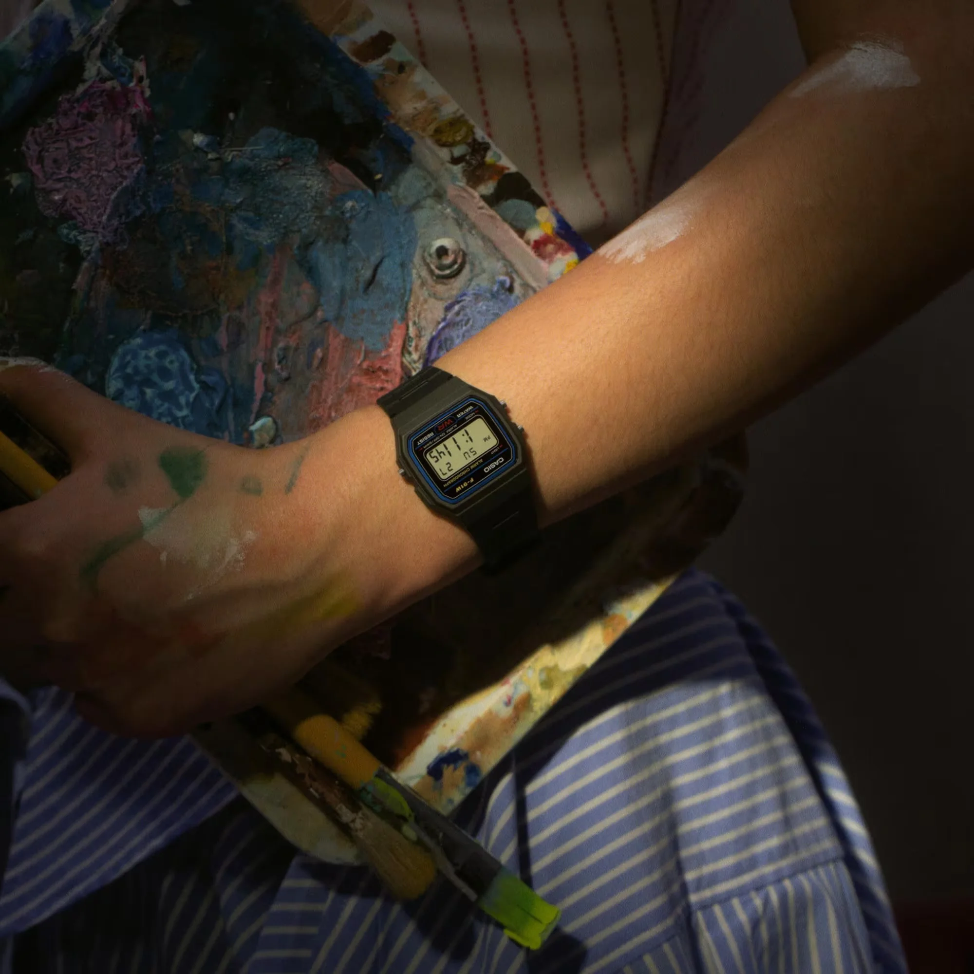 Casio Original F-91 Women Men Digital Watch-Waterproof