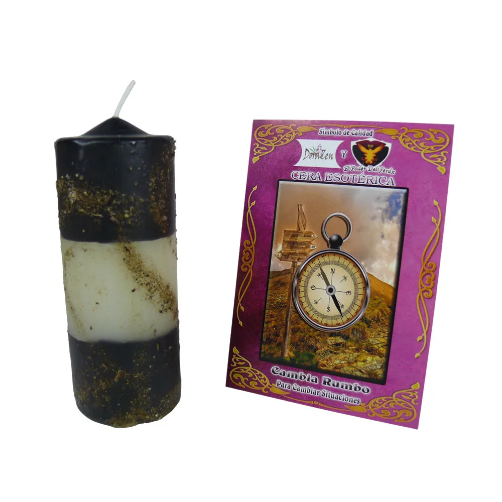 DoraZen Velón Herbóreo Cambia Rumbo - Ritual místico para cambiar situaciones