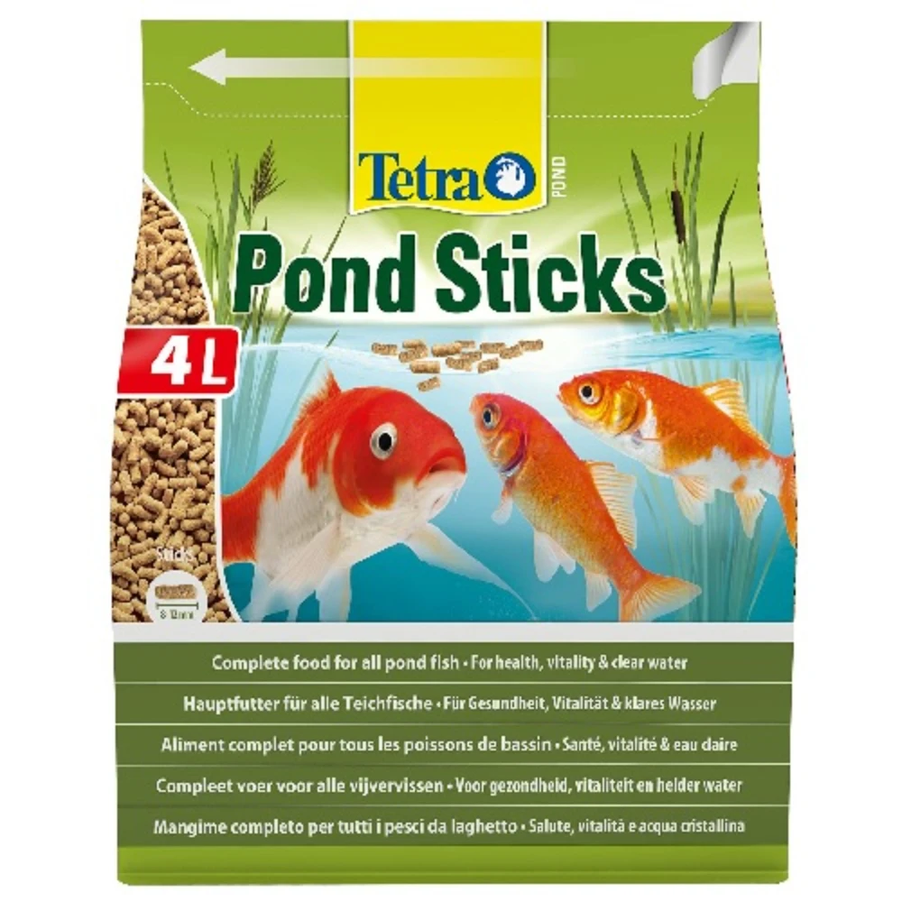 TETRA POND STICKS, Alimento para Peces de Estanque, 4 L