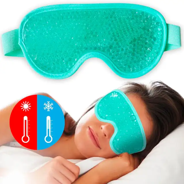 Antifaz de Gel Frío y Calor con Cinta Ajustable para los Ojos Ortoprime