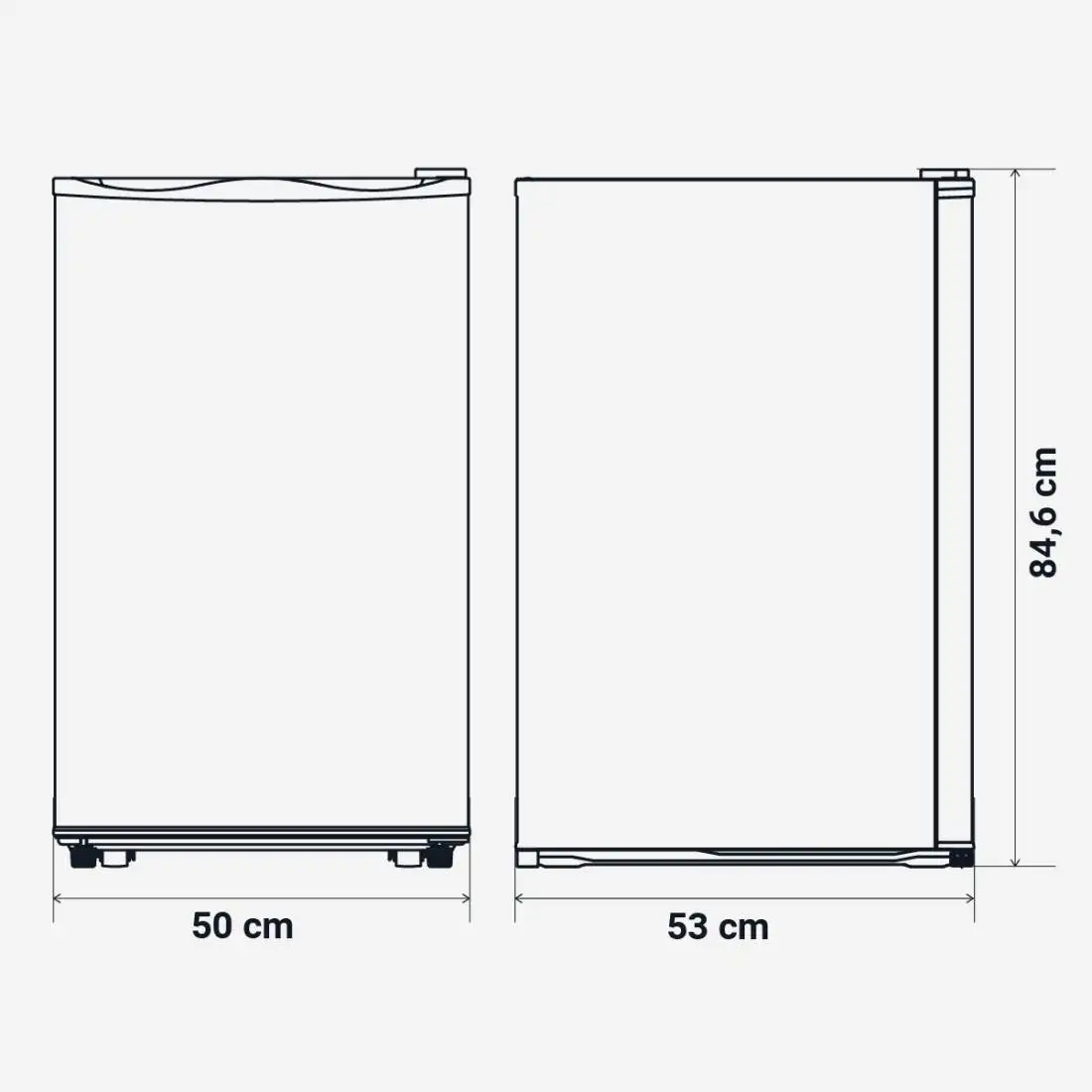 UNIVERSALBLUE Universalblue portable refrigerator 12V | ZEYA 6030W - Ideal for caravans and Camper