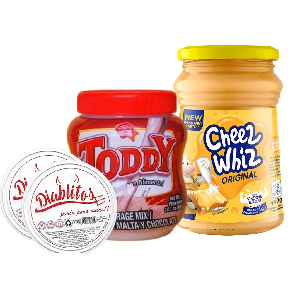 Toddy Wonderbox; Cheez Wiz- 2 little devils