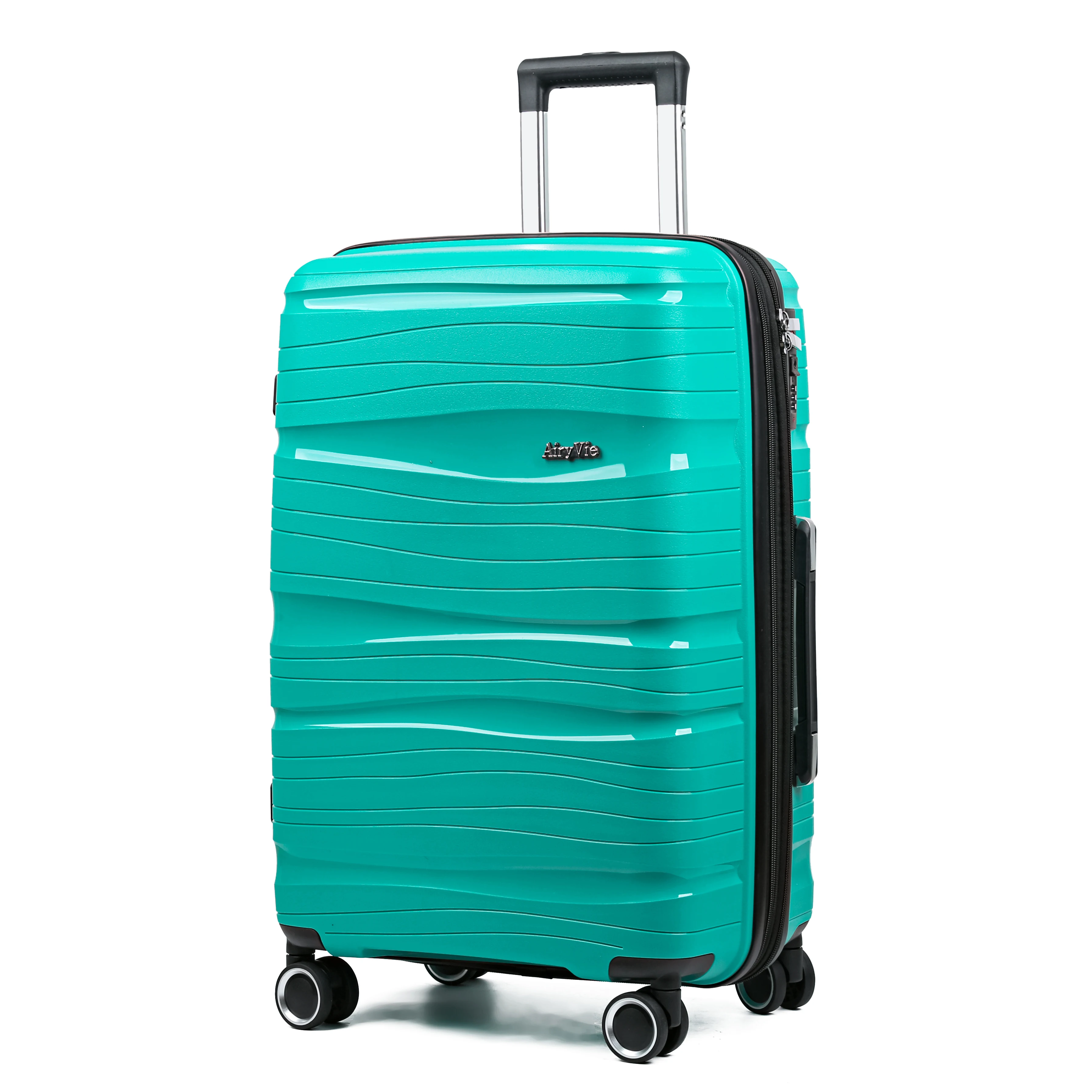 ARYVIE Maleta de Cabina Expandible 55x36x22 cm | PPN02 | Polipropileno Ligero y Resistente |