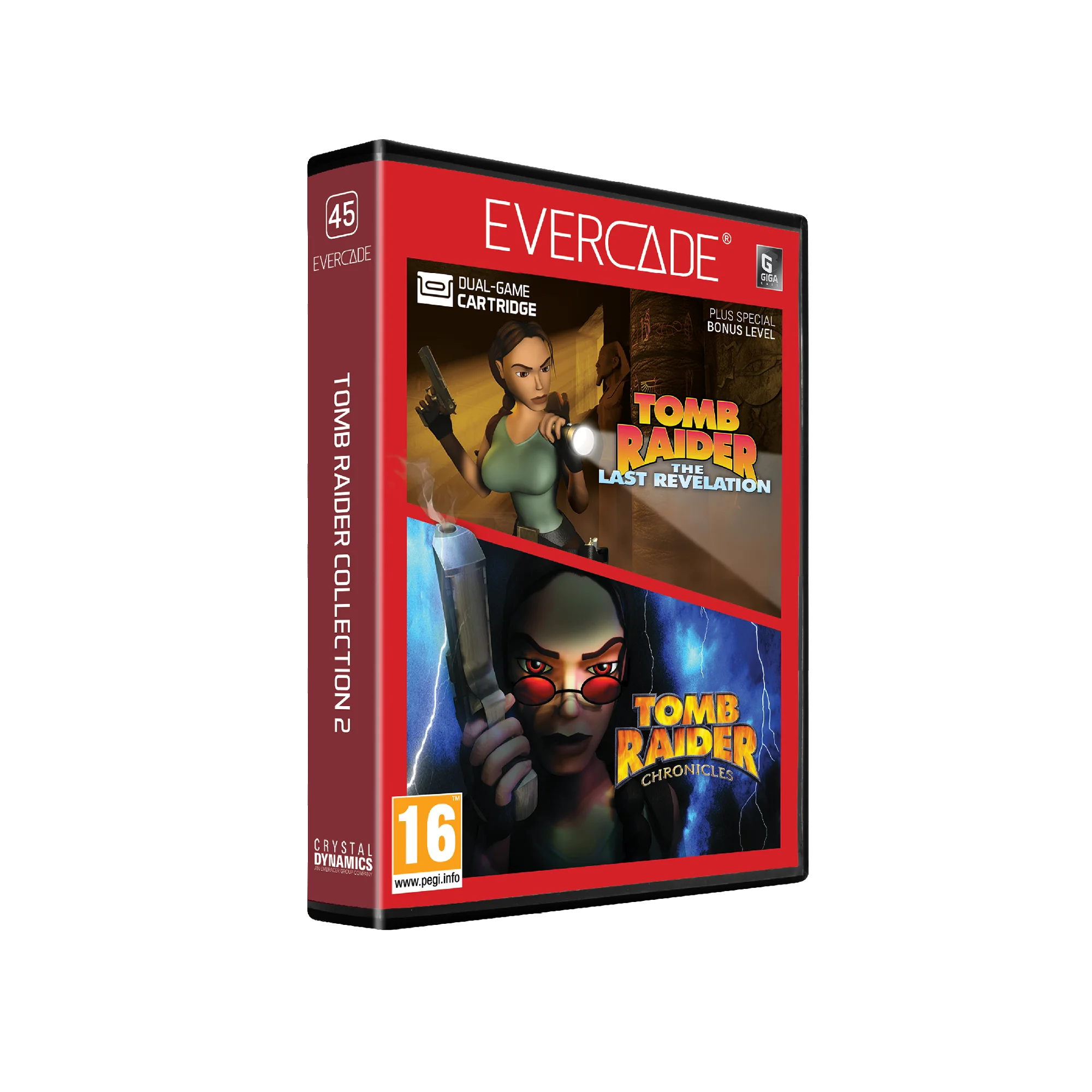 Cartucho Evercade Tomb Raider Collection 2  - Nuevo precintado - PAL España
