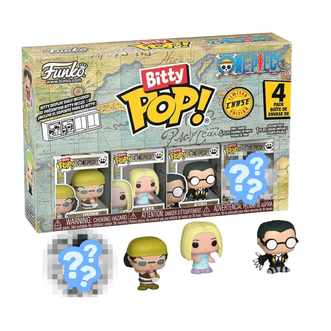 FUNKO BITTY POP! ONE PIECE - USOPP (PACK 4), 86895, TIENDA CON LICENCIA OFICIAL
