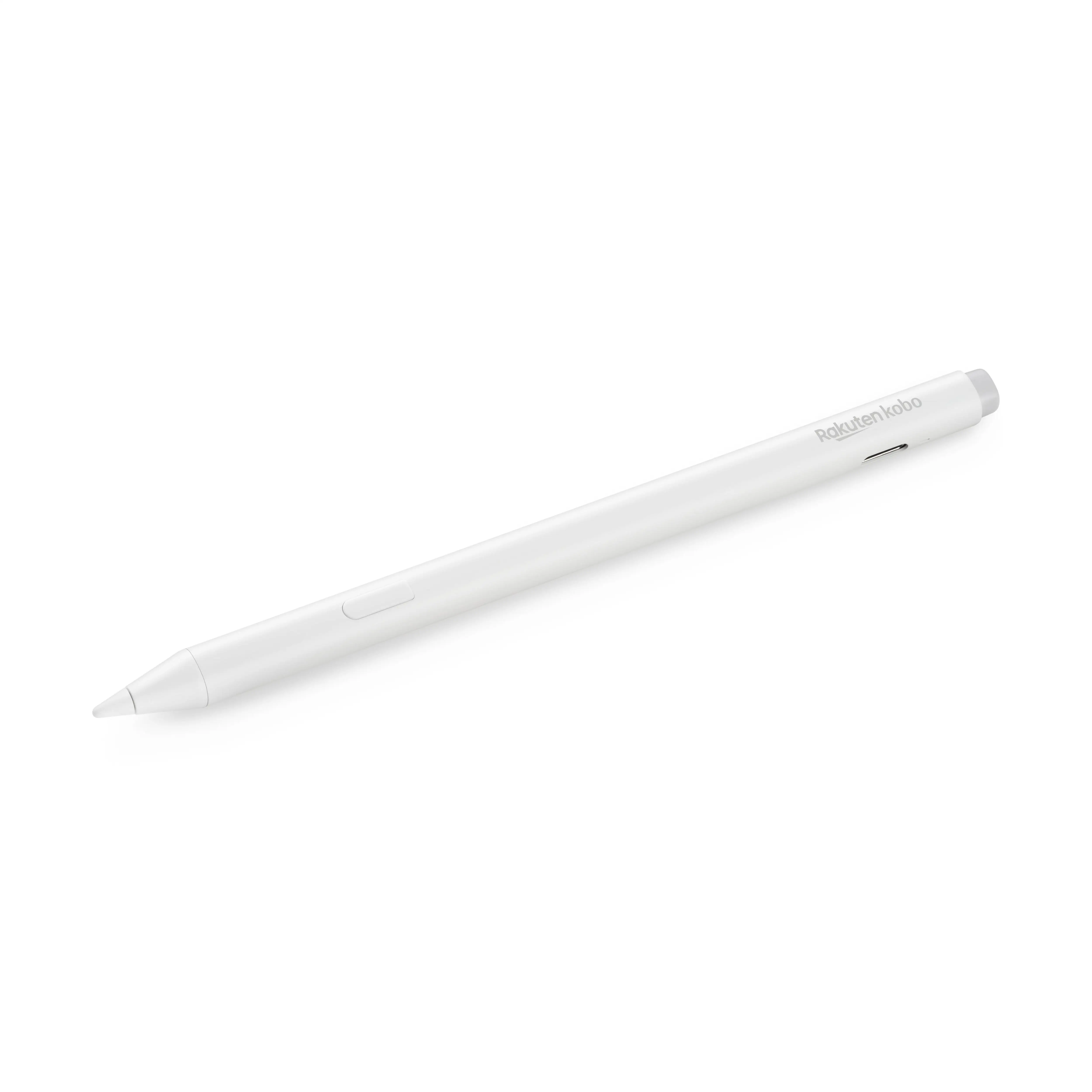 Lápiz óptico Kobo 2 Blanco |   Escribe, anota y borra |   Elija formatos de escritura | Compatible con los eReaders Kobo Libra Color y Kobo Sage