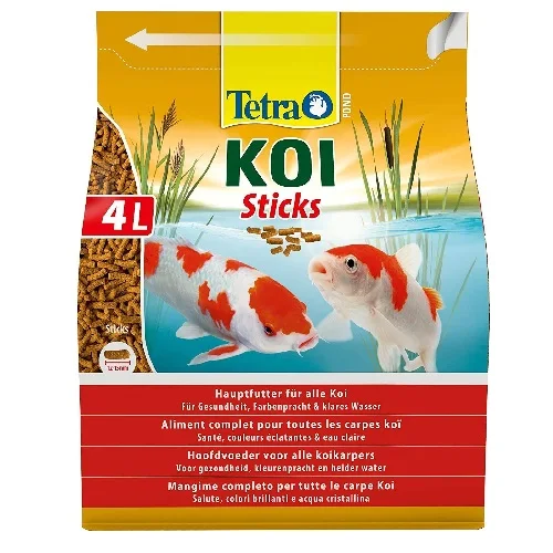 TETRA POND KOI STICKS, Alimento para Carpas, 4 L