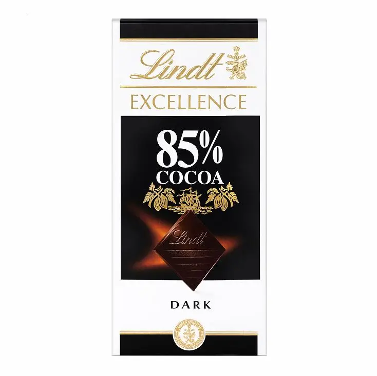 Lindt EXCELLENCE tableta de chocolate 85% Cacao 100gr