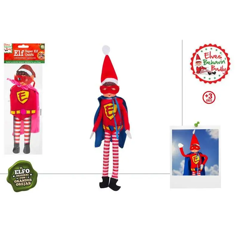 Colorbaby - elves behavin badly - set of 2 30cm elf plush toys with soft body and vinyl head for children - gift of 1 accessory #6