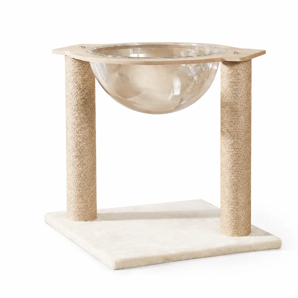 COTTECOTA-Bandeja Rascador Gato Juguete para Gatos con Juguete Ratón Materiales Rugoso Juguete Interactivo 39 * 35 cm Balancín de juguete interactivo para gatos, rascador para gatos con plumas,