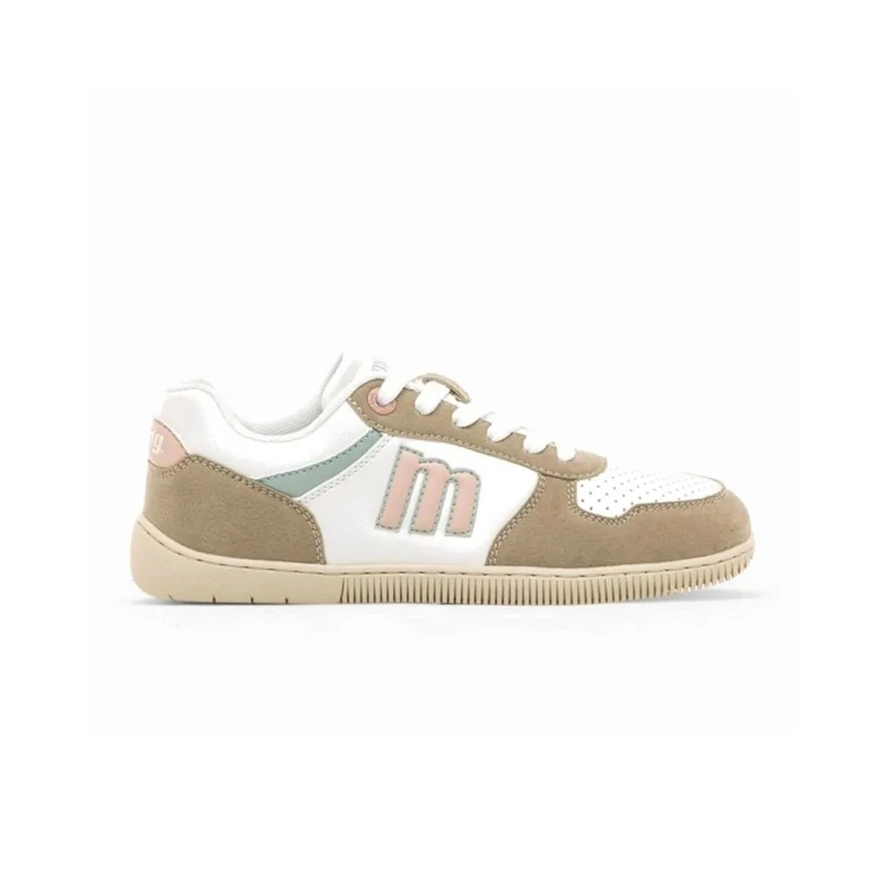 Sneakers Mujer Mustang Modelo Barefoot 60840 en Tono Beige, Cómodas y Modernas