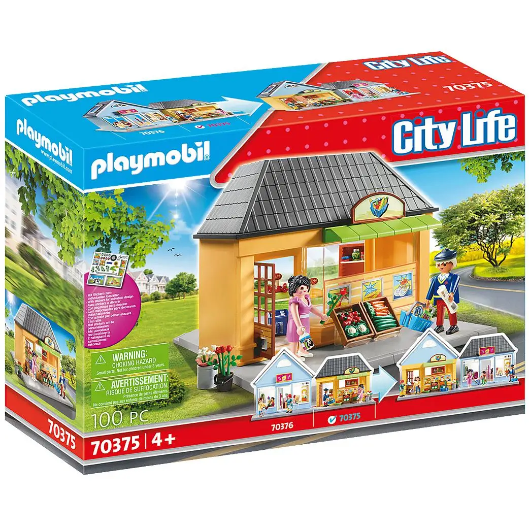 PLAYMOBIL MI SUPERMERCADO, 70375, TIENDA CON LICENCIA OFICIAL