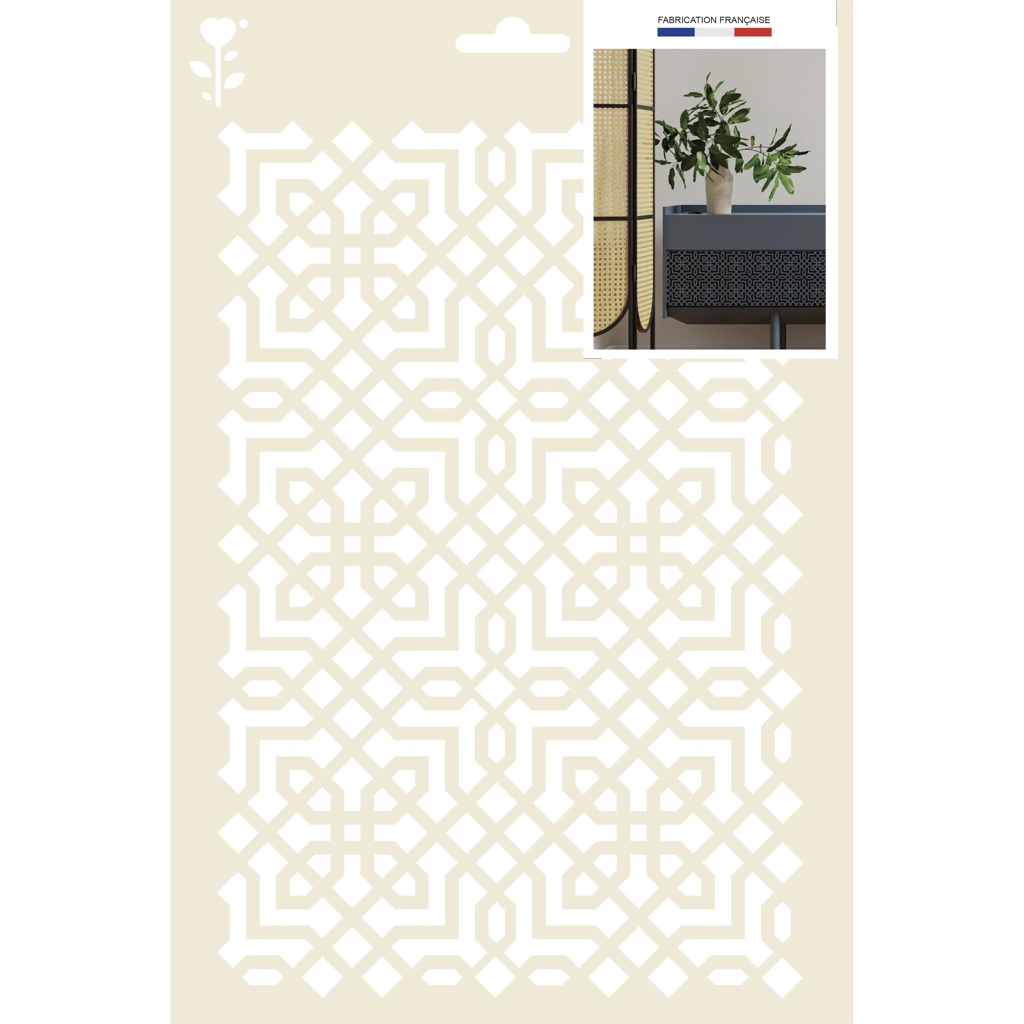GRAINE CREATIVE Plantilla de Manualidades A4 Estilo Mosaico