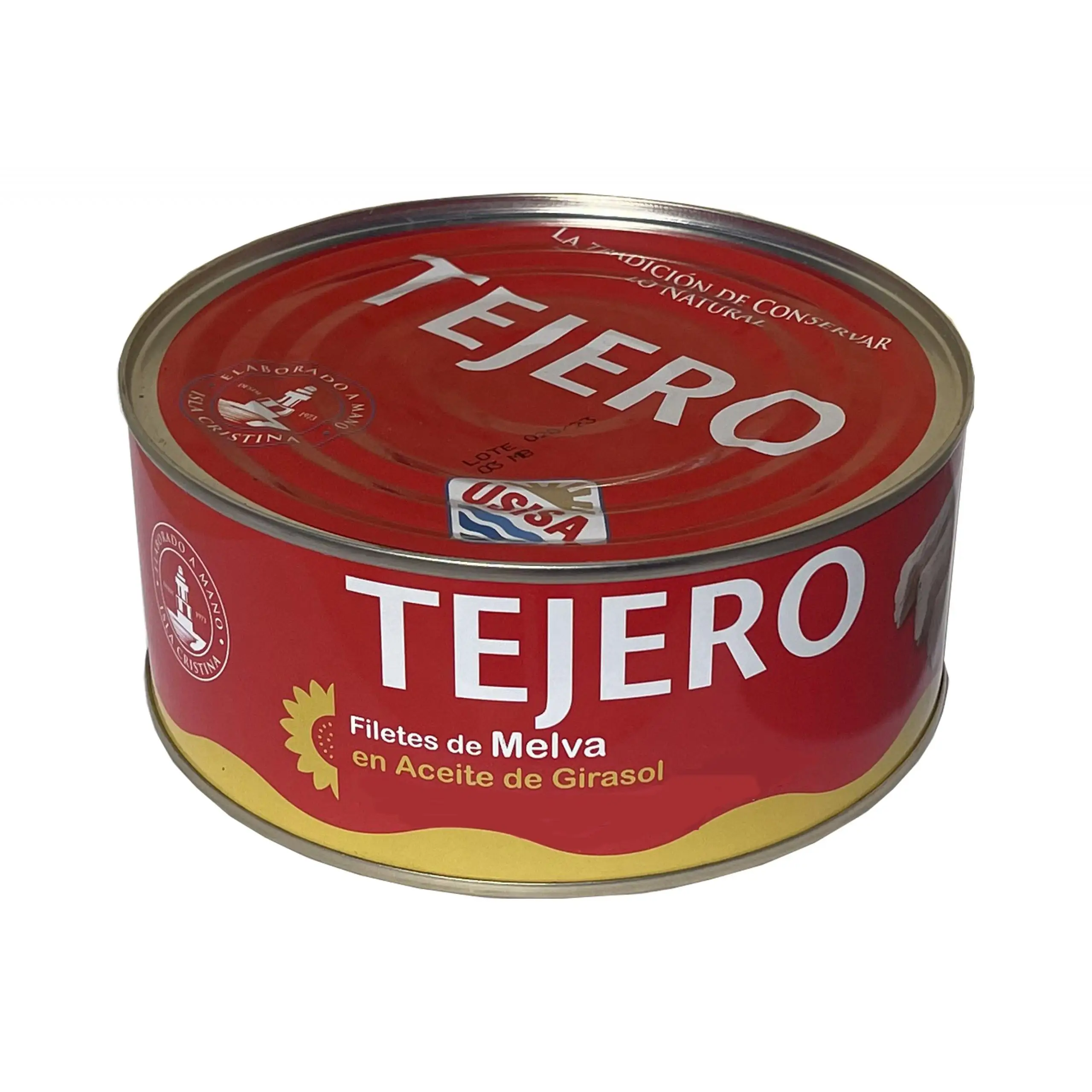 Filetes de Melva en Aceite de Girasol TEJERO 618 gr.