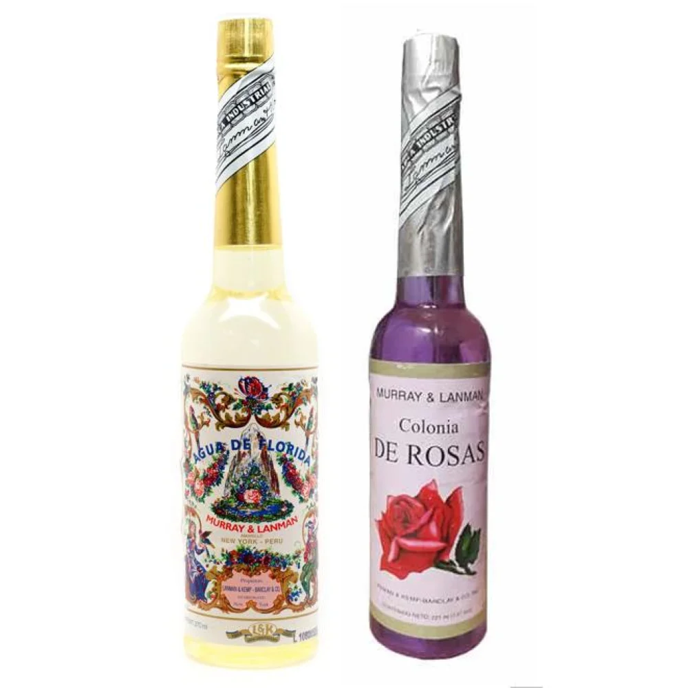 221 ml rose Cologne Combo & Florida water 270 ml - Murray and Lanman